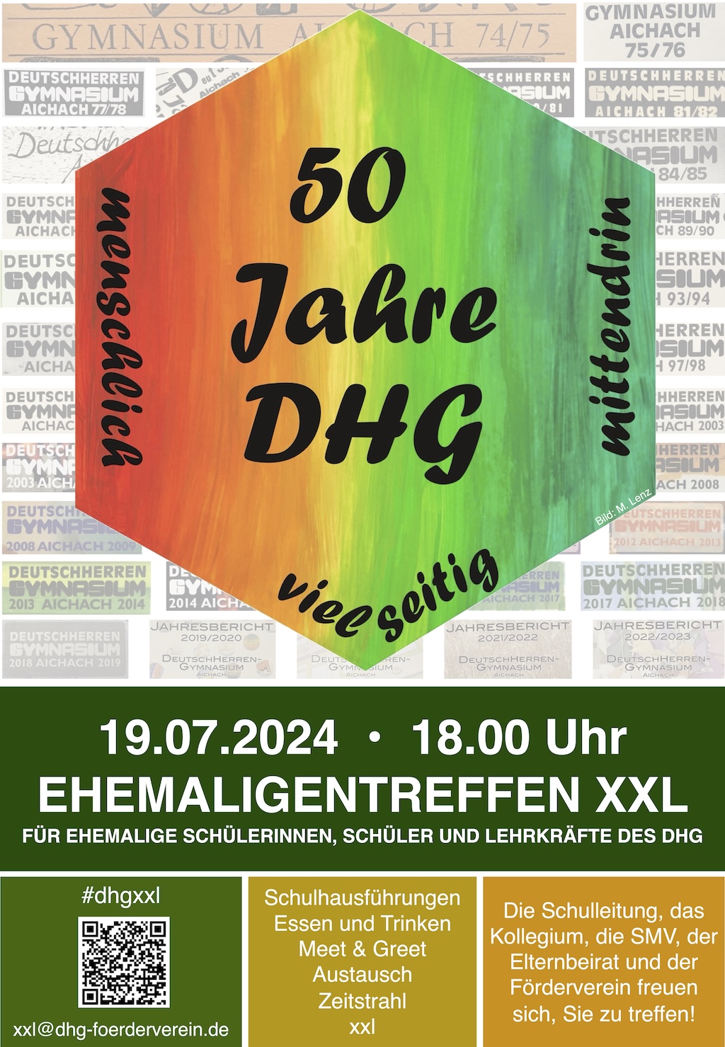 logo 50 jahre dhg